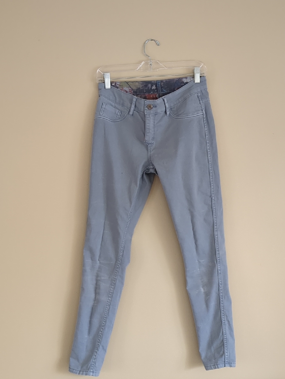 Small Floral Reversible Jeans